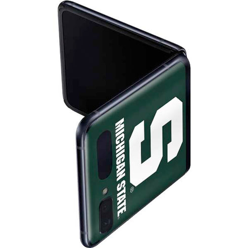 Michigan State University Spartans S Galaxy Z Flip Skin