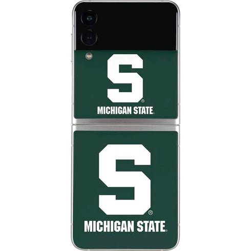 Michigan State University Spartans S Galaxy Z Flip3 5G Skin