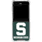 Michigan State University Spartans S Galaxy Z Flip5 5G Clear Case