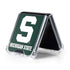 Michigan State University Spartans S Galaxy Z Flip5 5G Clear Case