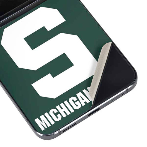 Michigan State University Spartans S Galaxy Z Flip5 5G Skin