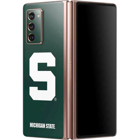 Michigan State University Spartans S Galaxy Z Fold2 5G Skin