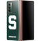 Michigan State University Spartans S Galaxy Z Fold2 5G Skin