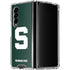 Michigan State University Spartans S Galaxy Z Fold4 5G Clear Case