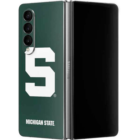 Michigan State University Spartans S Galaxy Z Fold4 5G Skin