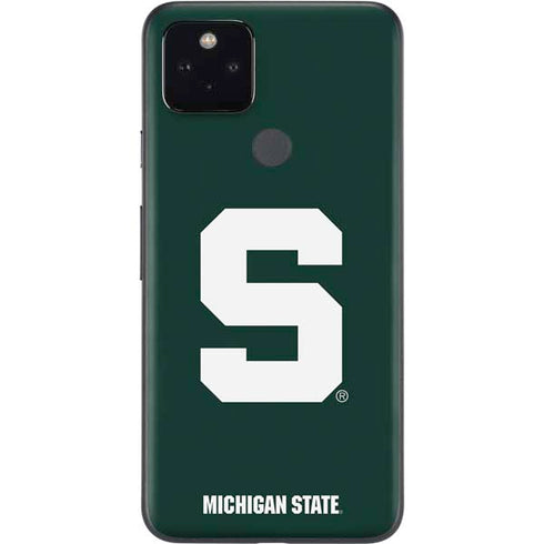 Michigan State University Spartans S Google Pixel 5a Skin