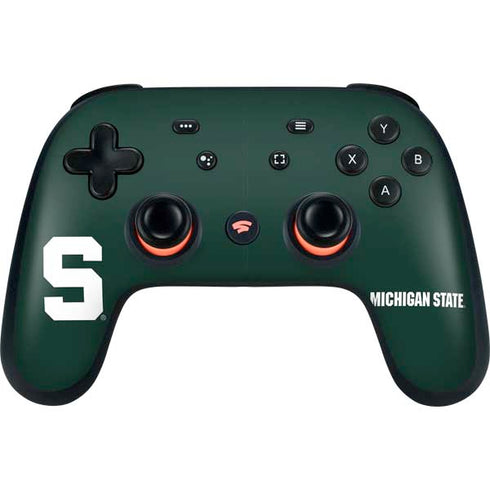 Michigan State University Spartans S Google Stadia Controller Skin