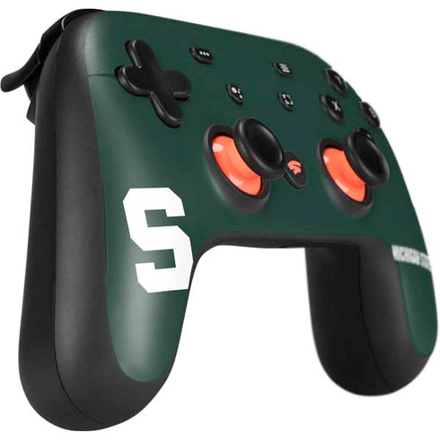 Michigan State University Spartans S Google Stadia Controller Skin