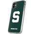Michigan State University Spartans S iPhone 11 Clear Case