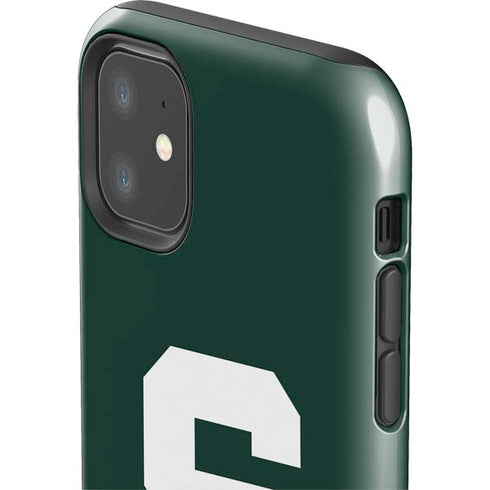 Michigan State University Spartans S iPhone 11 Impact Case