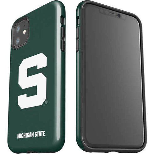 Michigan State University Spartans S iPhone 11 Impact Case