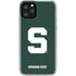 Michigan State University Spartans S iPhone 11 Pro Clear Case