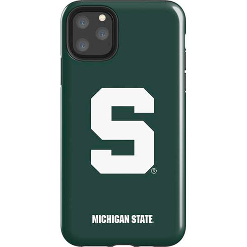 Michigan State University Spartans S iPhone 11 Pro Max Impact Case