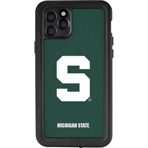 Michigan State University Spartans S iPhone 11 Pro Waterproof Case