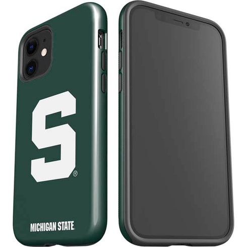 Michigan State University Spartans S iPhone 12 Impact Case