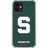 Michigan State University Spartans S iPhone 12 Mini Clear Case
