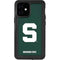 Michigan State University Spartans S iPhone 12 Mini Waterproof Case