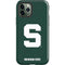 Michigan State University Spartans S iPhone 12 Pro Impact Case