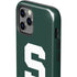 Michigan State University Spartans S iPhone 12 Pro Impact Case