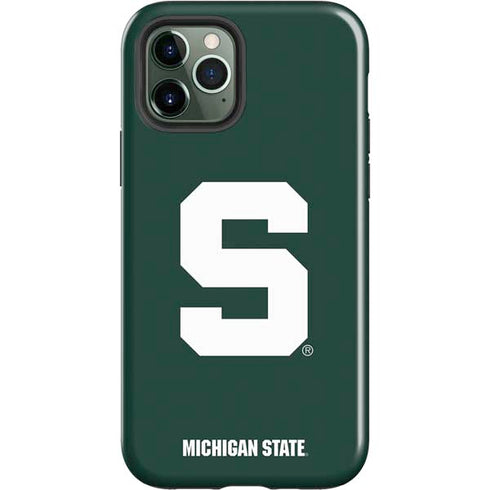 Michigan State University Spartans S iPhone 12 Pro Max Impact Case
