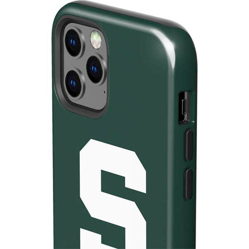 Michigan State University Spartans S iPhone 12 Pro Max Impact Case
