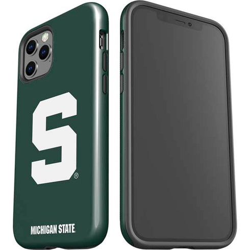 Michigan State University Spartans S iPhone 12 Pro Max Impact Case