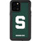 Michigan State University Spartans S iPhone 12 Pro Max Waterproof Case