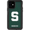 Michigan State University Spartans S iPhone 12 Waterproof Case