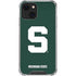 Michigan State University Spartans S iPhone 13 Clear Case