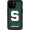 Michigan State University Spartans S iPhone 13 Mini Waterproof Case