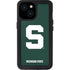Michigan State University Spartans S iPhone 13 Mini Waterproof Case
