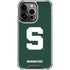Michigan State University Spartans S iPhone 13 Pro Clear Case