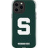 Michigan State University Spartans S iPhone 13 Pro Max Impact Case