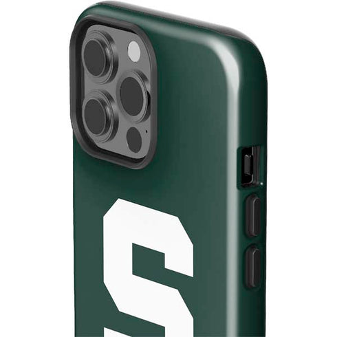 Michigan State University Spartans S iPhone 13 Pro Max Impact Case