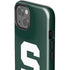 Michigan State University Spartans S iPhone 15 Plus Impact Case