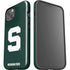 Michigan State University Spartans S iPhone 15 Plus Impact Case