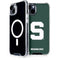 Michigan State University Spartans S iPhone 15 MagSafe Case