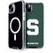 Michigan State University Spartans S iPhone 15 Plus MagSafe Case