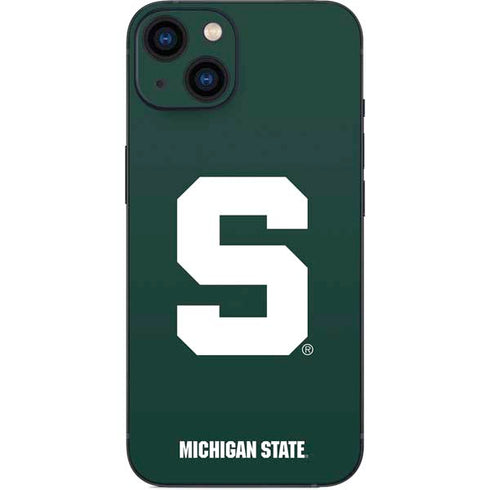 Michigan State University Spartans S iPhone 14 Plus Skin
