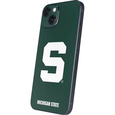 Michigan State University Spartans S iPhone 14 Plus Skin