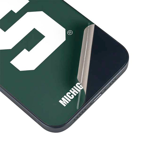 Michigan State University Spartans S iPhone 15 Plus Skin