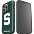 Michigan State University Spartans S iPhone 15 Pro Impact Case