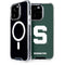 Michigan State University Spartans S iPhone 14 Pro MagSafe Case