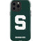 Michigan State University Spartans S iPhone 15 Pro Max Impact Case