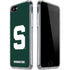 Michigan State University Spartans S iPhone SE (2nd & 3rd Gen) Clear Case