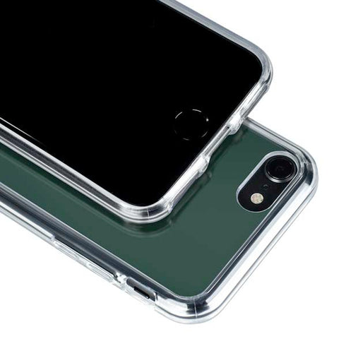 Michigan State University Spartans S iPhone SE (2nd & 3rd Gen) Clear Case