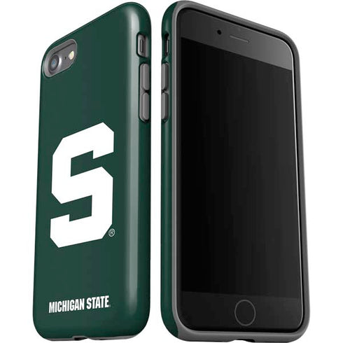 Michigan State University Spartans S iPhone SE (2nd & 3rd Gen) Pro Case