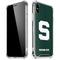 Michigan State University Spartans S iPhone XS Max Clear Case