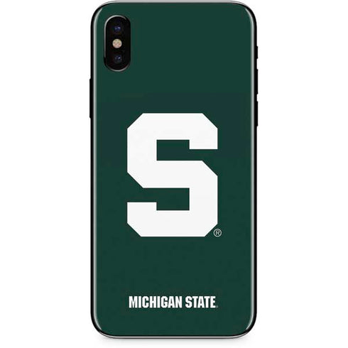 Michigan State University Spartans S iPhone XS Skin