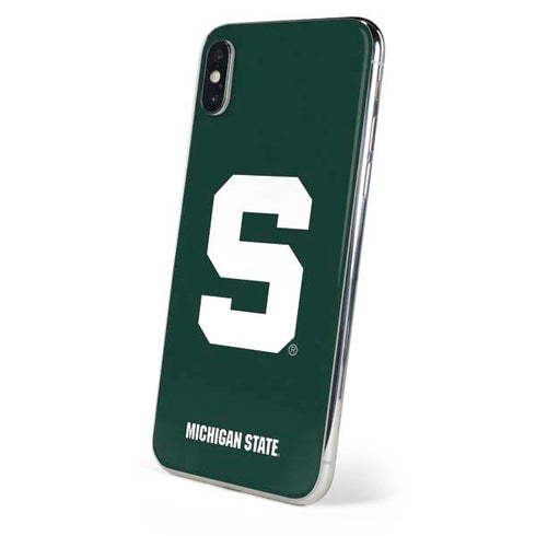 Michigan State University Spartans S iPhone XS Skin